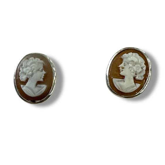 Ohrringe Mandile 1922 Dame Cammei  in Silber Conchiglia 2MORCM15 - 2MORCM15